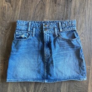 Frame Denim Mini Skirt